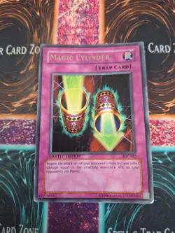 Yugioh Magic Cylinder IOC-SE2 Ultra Rare Limited Lightly Played - Image 1