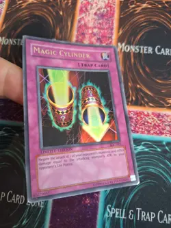Yugioh Magic Cylinder IOC-SE2 Ultra Rare Limited Lightly Played - Image 2
