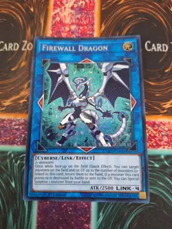 Yugioh Firewall Dragon COTD-EN043 Secret Rare 1st Edition Near Mint - Image 1