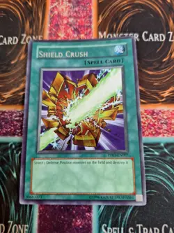 Yugioh Shield Crush PP01-EN007 Secret Rare Unlimited Near Mint Small Name Shift - Image 1