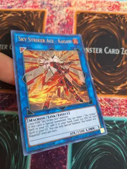 Yugioh Sky Striker Ace - Kagari DUOV-EN060 Ultra Rare 1st Edition Near Mint - Image 2