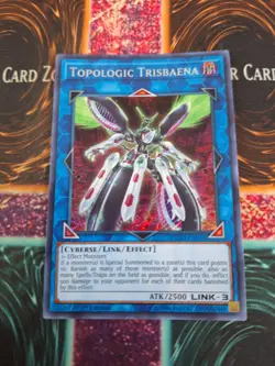 Yugioh Topologic Trisbaena FLOD-EN036 Secret Rare 1st Edition Near Mint - Image 1