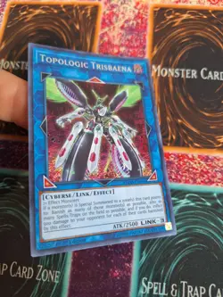Yugioh Topologic Trisbaena FLOD-EN036 Secret Rare 1st Edition Near Mint - Image 2