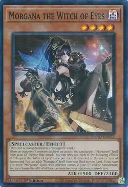 Morgana the Witch of Eyes (DUAD-EN026) - Super Rare - 1st Edition NM Yugioh - Image 4