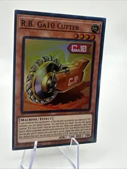 Yugioh R.B. Ga10 Cutter Super Rare DUAD-EN091 1st Edition Near Mint - Image 3