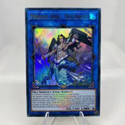 Yugioh Mermail King - Neptabyss 25LP-EN013 Ultra Rare Stamp NM/EX - Image 1