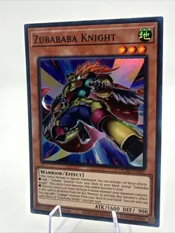 Yugioh Zubababa Knight Super Rare DUAD-EN001 Near Mint 1st Edition - Image 2