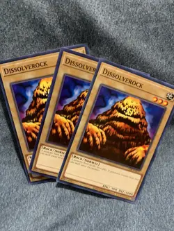 Yugioh Dissolverock Common LOB-en031 25th Anniversary X3 - Image 1