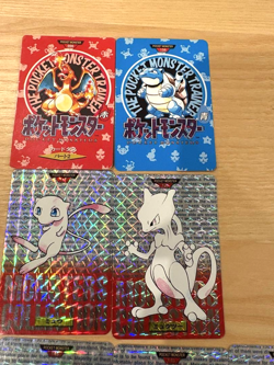 Pokemon Card Carddass Japanese 11 Charizard Mewtwo Mew Good - Image 2