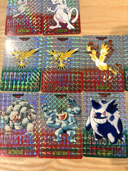 Pokemon Card Carddass Japanese 11 Charizard Mewtwo Mew Good - Image 3