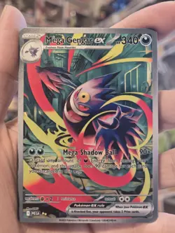Mega Gengar Ex Pokemon Novelty Card Special Illustration Rare *SEE DESC* - Image 1
