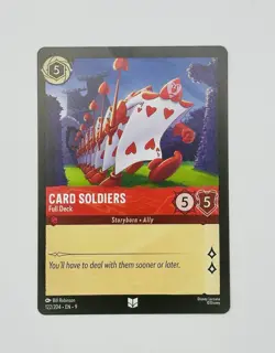 Card Soldiers - Full Deck 122/204 Fabled Regular - Image 1