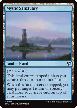 Mystic Sanctuary - 388 - SOC - Near Mint - MTG - Image 1