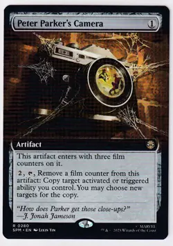 Peter Parker's Camera 0280 (Extended Art) Marvel's Spider-Man Regular - Image 1