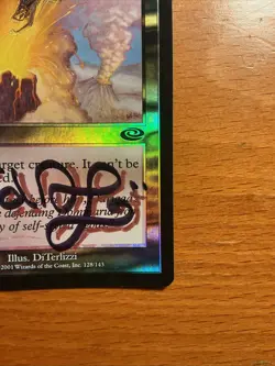 Artist Shadow Signature Signed Tony DiTerlizzi FOIL TERMINATE Planeshift MTG - Image 5