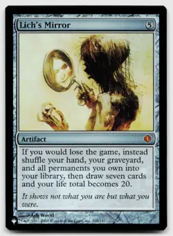 Lich's Mirror #210 (Foil) (NM) List Reprints LIST LIST Magic MTG - Image 1