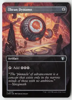 Thran Dynamo (Borderless) #658 (NM) Commander Masters CMM Magic MTG - Image 1