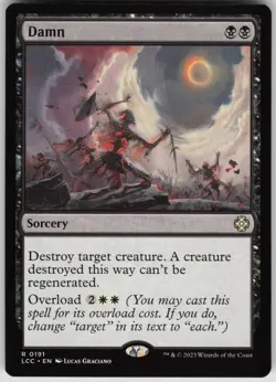 Damn R Commander: The Lost Caverns of Ixalan 191 NM - Image 1