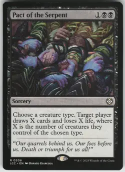 Pact of the Serpent R Commander: The Lost Caverns of Ixalan 206 NM - Image 1