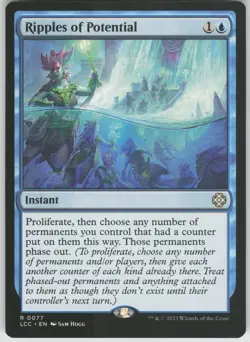 Ripples of Potential R Commander: The Lost Caverns of Ixalan 77 NM - Image 1
