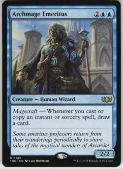 Archmage Emeritus R Commander: Tarkir: Dragonstorm 145 NM - Image 1