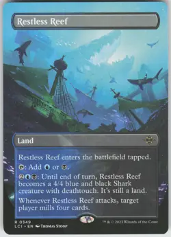Restless Reef (Borderless) R The Lost Caverns of Ixalan 349 NM - Image 1