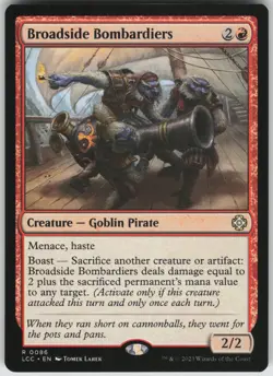 Broadside Bombardiers R Commander: The Lost Caverns of Ixalan 86 NM - Image 1