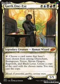 Garth One-Eye (Showcase) [MH2 - 365]Foil - Image 1