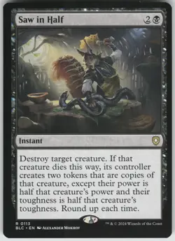 Saw in Half R Commander: Bloomburrow 113 NM - Image 1