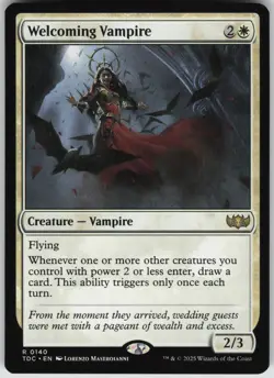 Welcoming Vampire R Commander: Tarkir: Dragonstorm 140 NM - Image 1