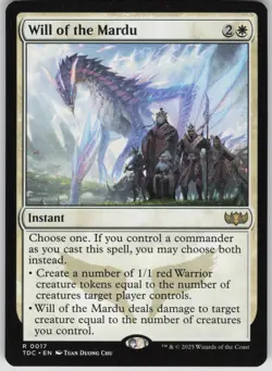 Will of the Mardu R Commander: Tarkir: Dragonstorm 17 NM - Image 1