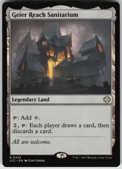 Geier Reach Sanitarium R Commander: The Lost Caverns of Ixalan 335 NM - Image 1