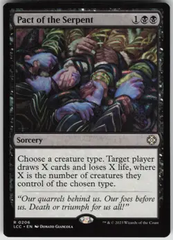 Pact of the Serpent R Commander: The Lost Caverns of Ixalan 206 NM - Image 1