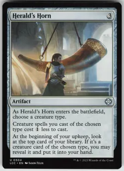 Herald's Horn U Commander: The Lost Caverns of Ixalan 304 NM - Image 1