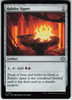 Rakdos Signet U Commander: The Lost Caverns of Ixalan 311 NM - Image 1