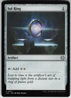 Sol Ring U Commander: The Lost Caverns of Ixalan 313 NM - Image 1