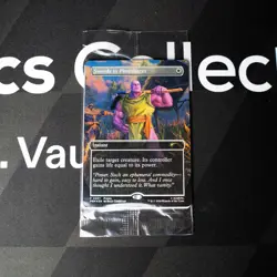 Magic the Gathering Thanos MTG CON Promo Swords Plowshares Marvel IN HAND - Image 1