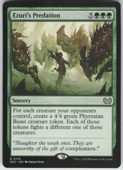Ezuri's Predation R Commander: Duskmourn: House of Horror 178 NM - Image 1