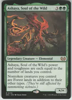Ashaya, Soul of the Wild M Commander: Duskmourn: House of Horror 170 NM - Image 1