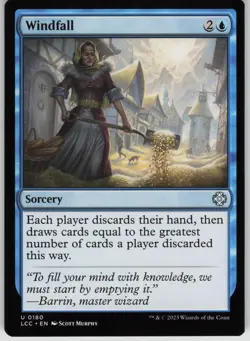 Windfall U Commander: The Lost Caverns of Ixalan 180 NM - Image 1