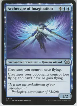 Archetype of Imagination U Commander: Duskmourn: House of Horror 111 NM - Image 1