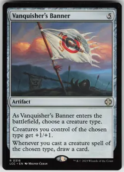 Vanquisher's Banner R Commander: The Lost Caverns of Ixalan 316 NM - Image 1