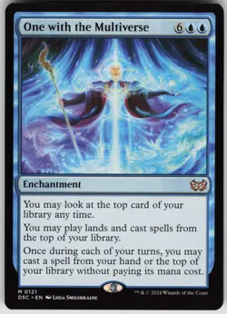 One with the Multiverse M Commander: Duskmourn: House of Horror 121 NM - Image 1