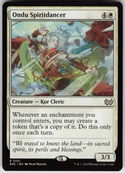 Ondu Spiritdancer R Commander: Duskmourn: House of Horror 101 NM - Image 1