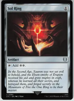 Sol Ring U Commander: The Lord of the Rings: Tales of Middle-earth 284 NM - Image 1