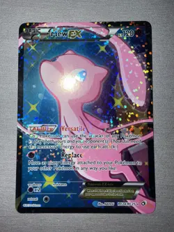 Pokemon tcg Mew EX Ultra Rare Holo RC24/RC25 Legendary Treasures pack fresh - Image 2
