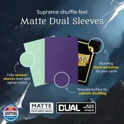 Dragon Shield | Matte Dual Standard Size Card Sleeves | 100 CT - Smooth and T - Image 4