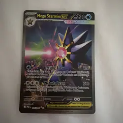 Pokemon Mega Starmie ex Special Illustration Rare Perfect Order 118/088 - Image 1