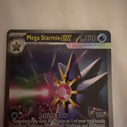 Pokemon Mega Starmie ex Special Illustration Rare Perfect Order 118/088 - Image 3