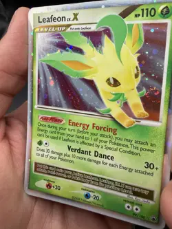 2008 Pokemon Majestic Dawn Leafeon Lv X Holo Rare Vintage PSA Grade Lp Nm Grade - Image 4